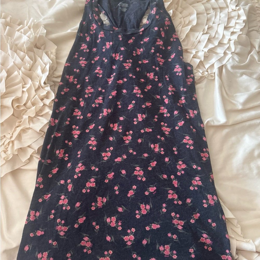PINK Victoria's Secret Dark Floral Top